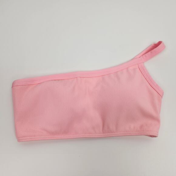 L*Space Axel Bikini Top in Pink One Shoulder Size Small NWT - Picture 1 of 4